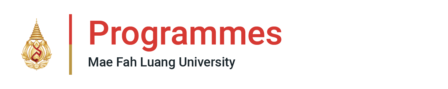 หลักสูตรที่เปิดสอน - มหาวิทยาลัยแม่ฟ้าหลวง
