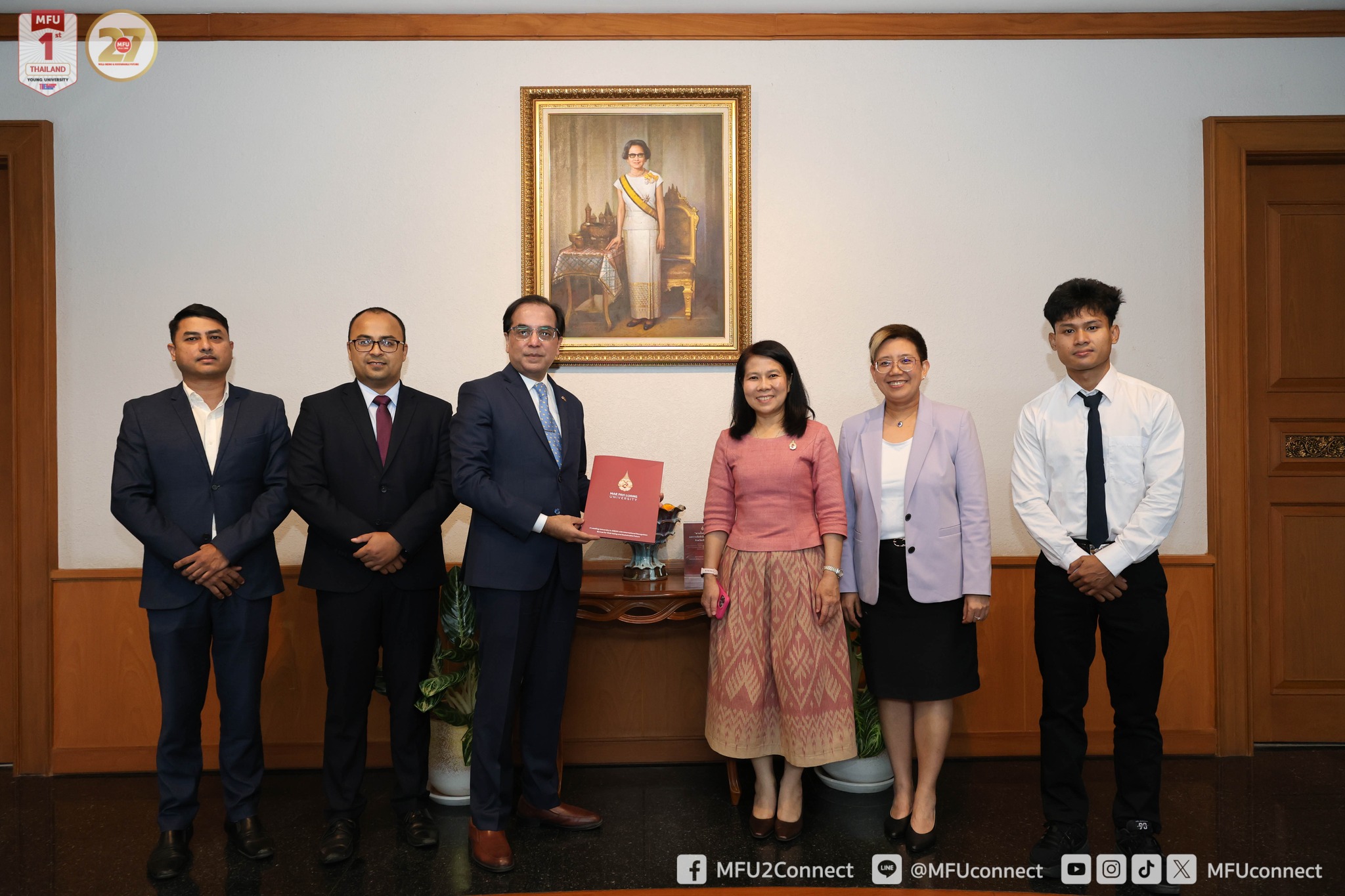 Ambassador of the People's Republic of Bangladesh Visits Mae Fah Luang University to Deepen Academic Ties