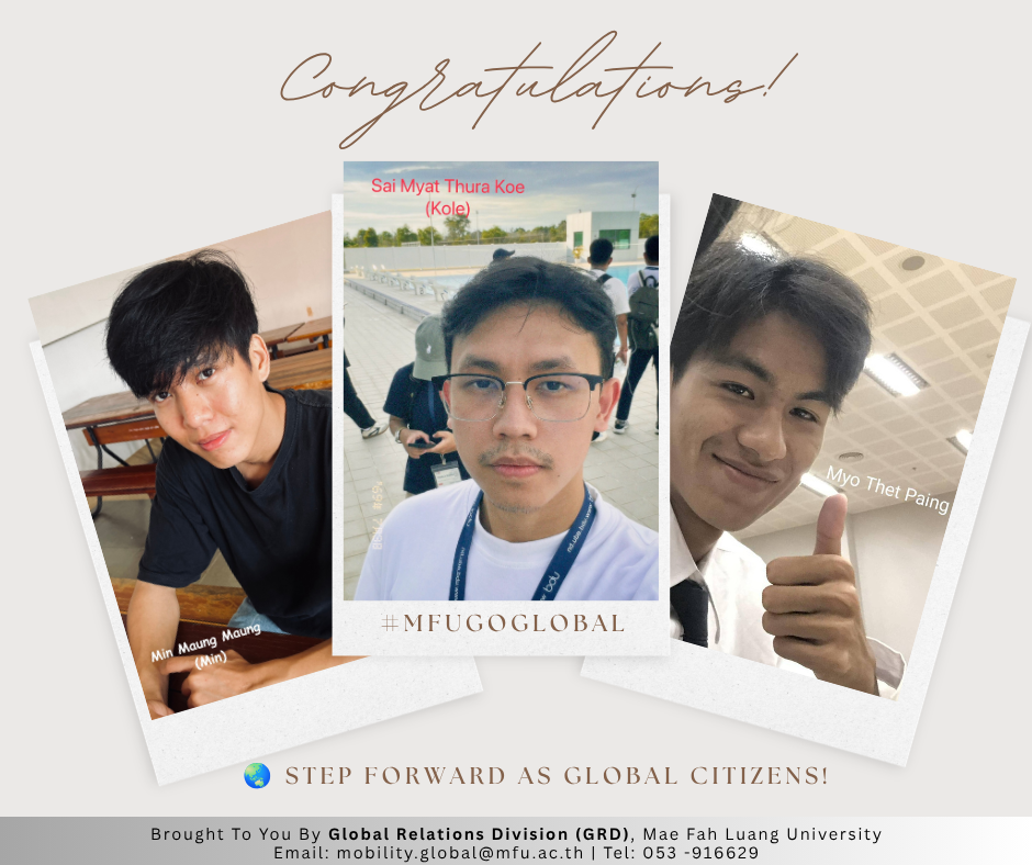 17 MFU Students Take a Step Toward Global Citizenship Through FACE IT 2026
